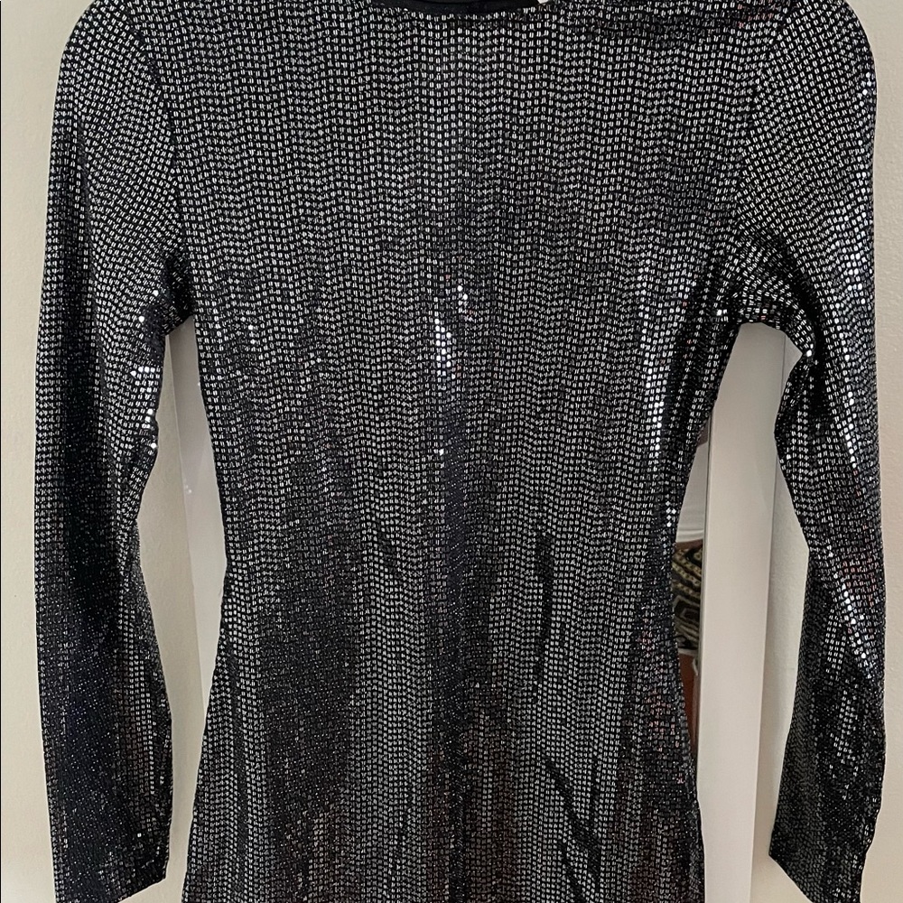 Sequined mini party dress